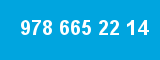 978 665 22 14
